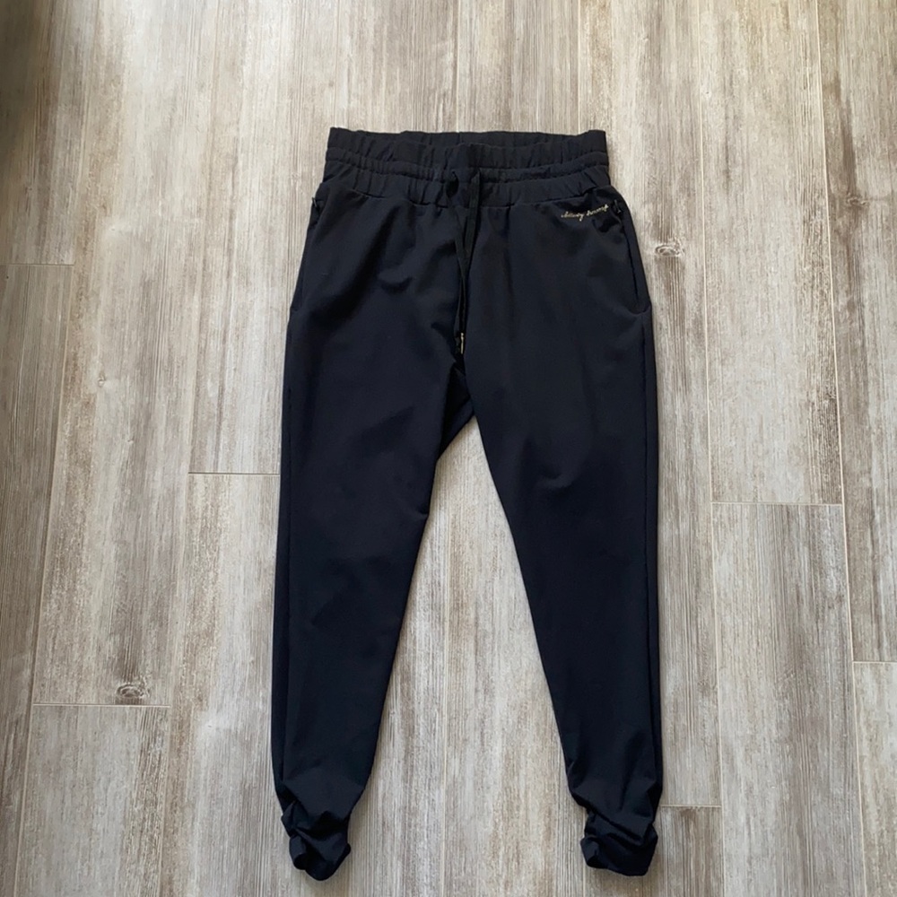 Gymshark x Whitney Simmons V2 BLACK FITTED JOGGERS